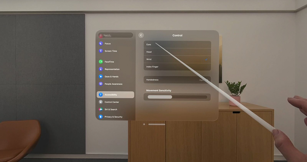Vision Pro 更多操控細節揭秘：不只眼球，手「指」或擺頭也能操縱游標 - 電腦王阿達