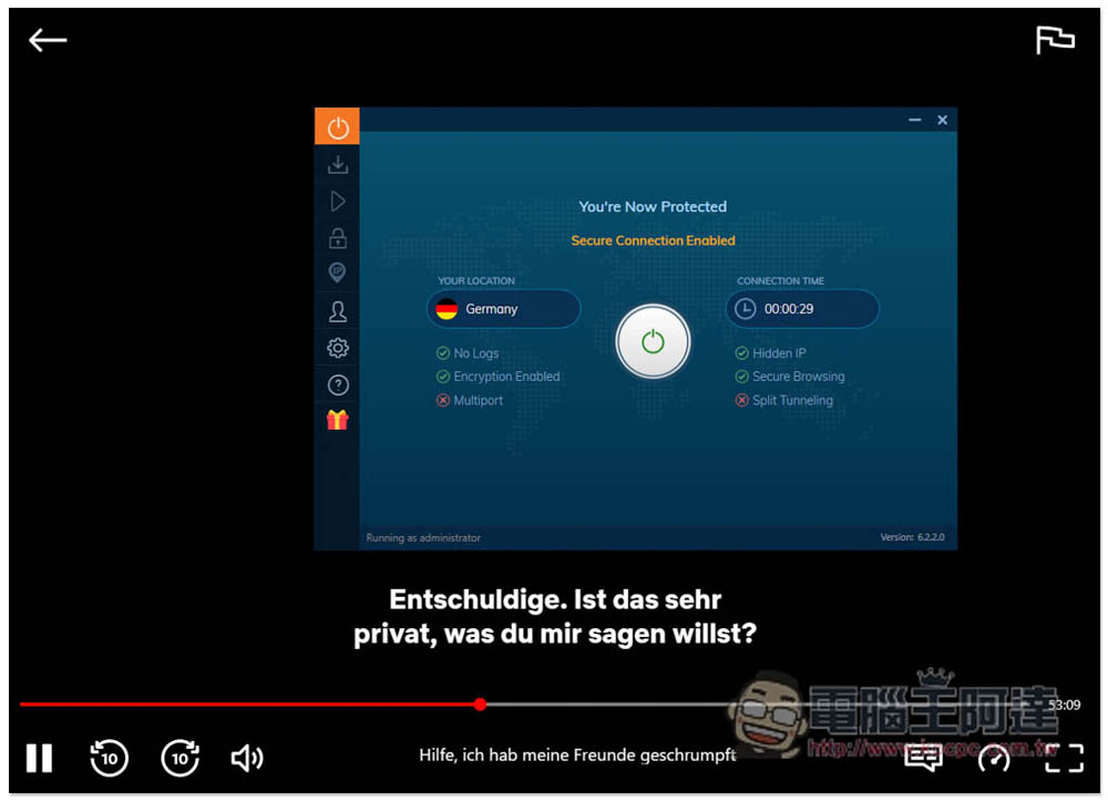 可看超過 7 國 Netflix 隱藏影片的 VPN 推終身方案，只需 60 美金一次買斷 - 電腦王阿達