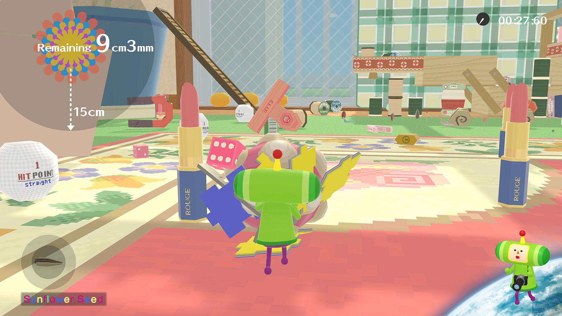 在Google搜尋輸入「塊魂」或「katamari」能用方向鍵操縱巨大塊球 - 電腦王阿達