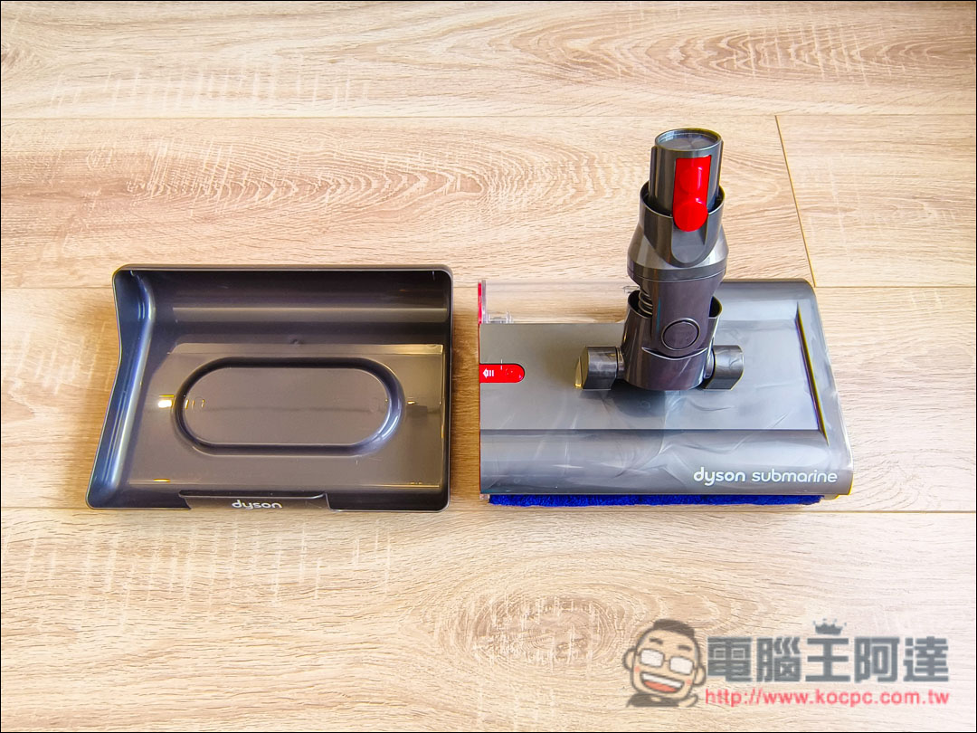 Dyson V12s Detect Slim Submarine 乾濕全能洗地吸塵器開箱：可乾吸、洗地的黑科技掃地神器 - 電腦王阿達