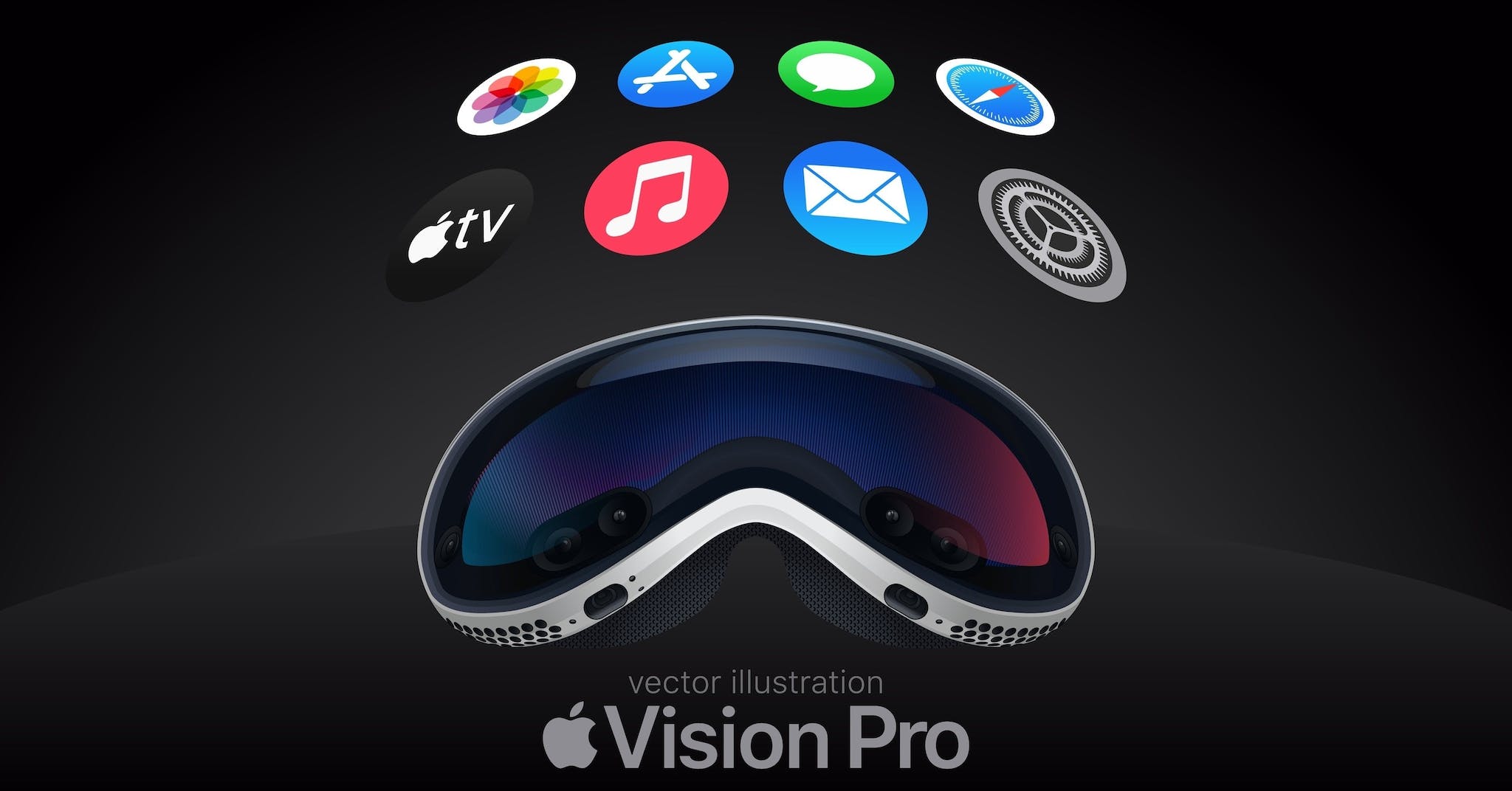 Apple 據傳已經大幅縮減了最新混合實境頭戴裝置 Vision Pro 的首年產量目標 - 電腦王阿達