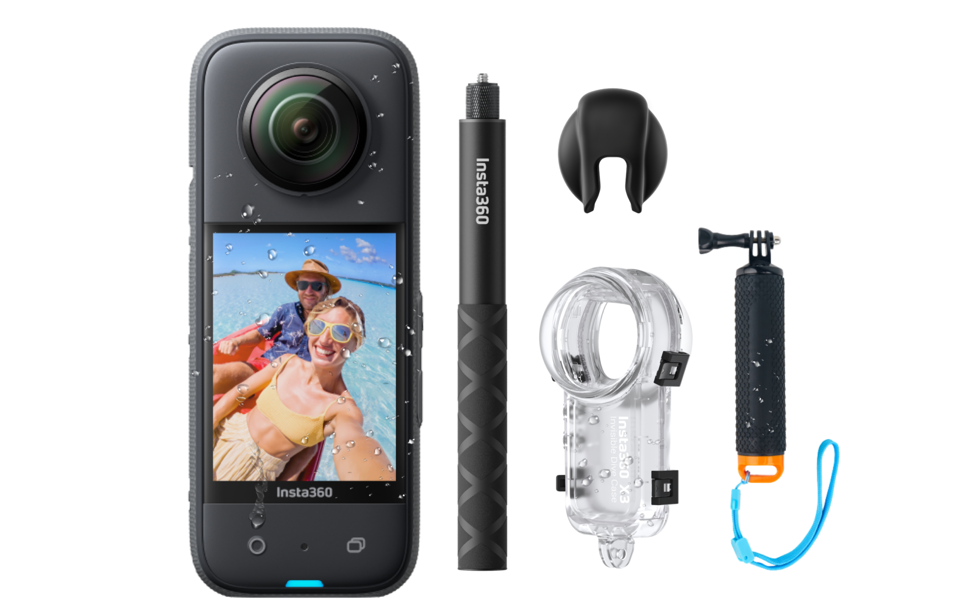 Insta360推出 insta360 X3 全隱形潛水套裝讓你在水下進行無縫全景拍攝 - 電腦王阿達