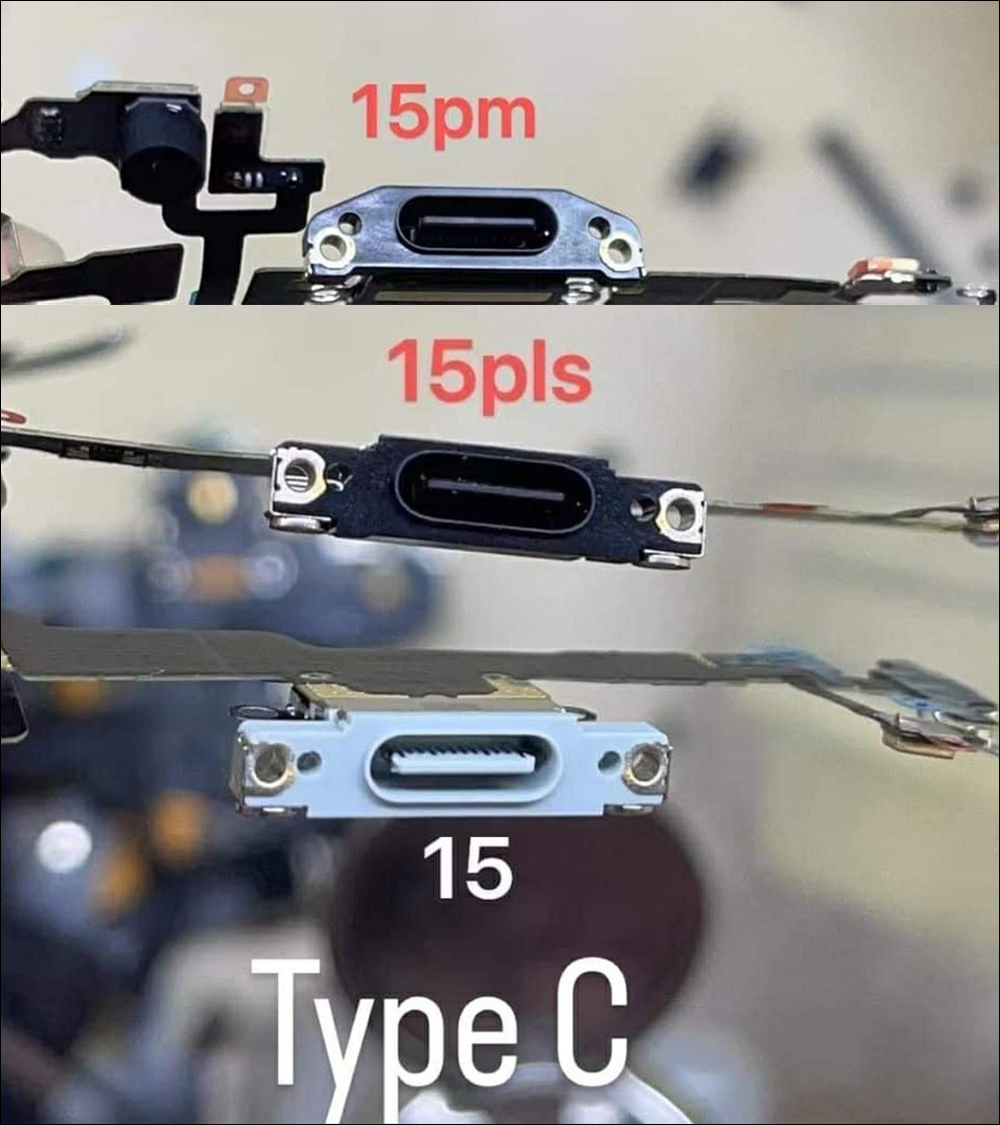 iPhone 15 系列 USB-C 零件、SIM 卡插槽提前曝光！可能有新配色？ - 電腦王阿達