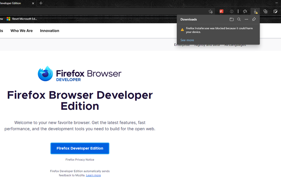 Microsoft Edge 被人發現將 Chrome 安裝檔判定成「潛在有害應用」，不過應該是意外 - 電腦王阿達