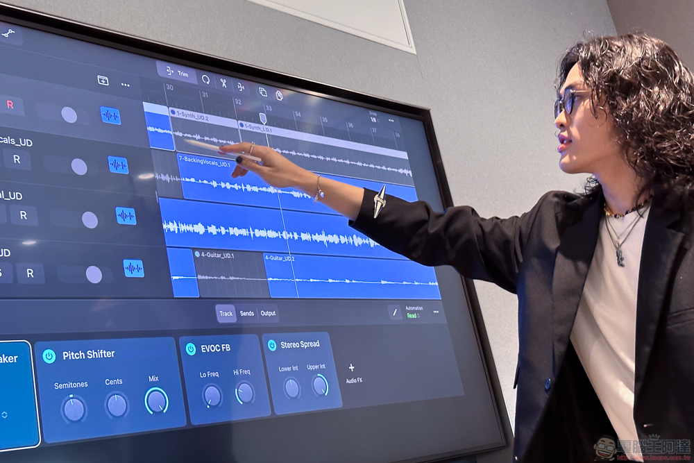 靈感隨行你也行！創作歌手 鶴The Crane 分享 iPad 版 Logic Pro 使用心得 - 電腦王阿達