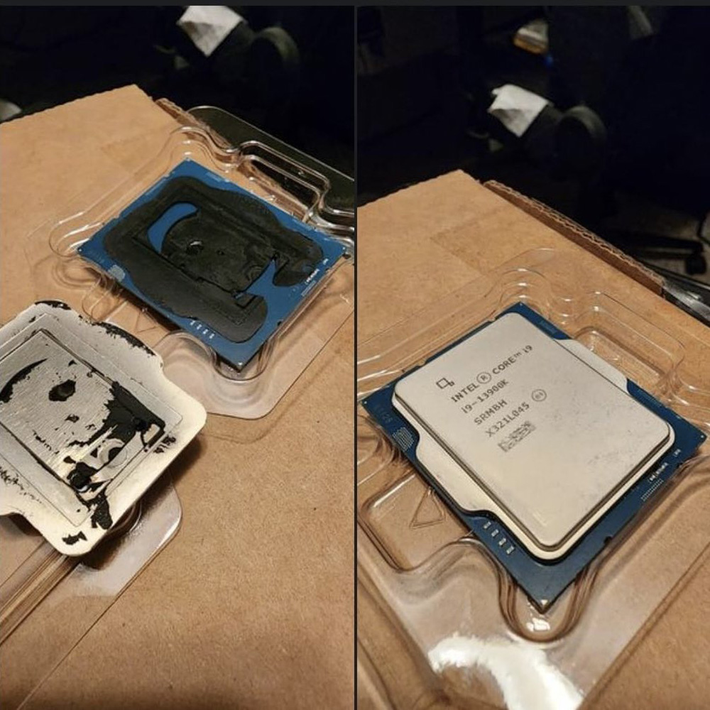 假 i9-13900K 已在市場流竄，國外網友買全新盒裝版，打開後 CPU 沒有矽裸晶 - 電腦王阿達