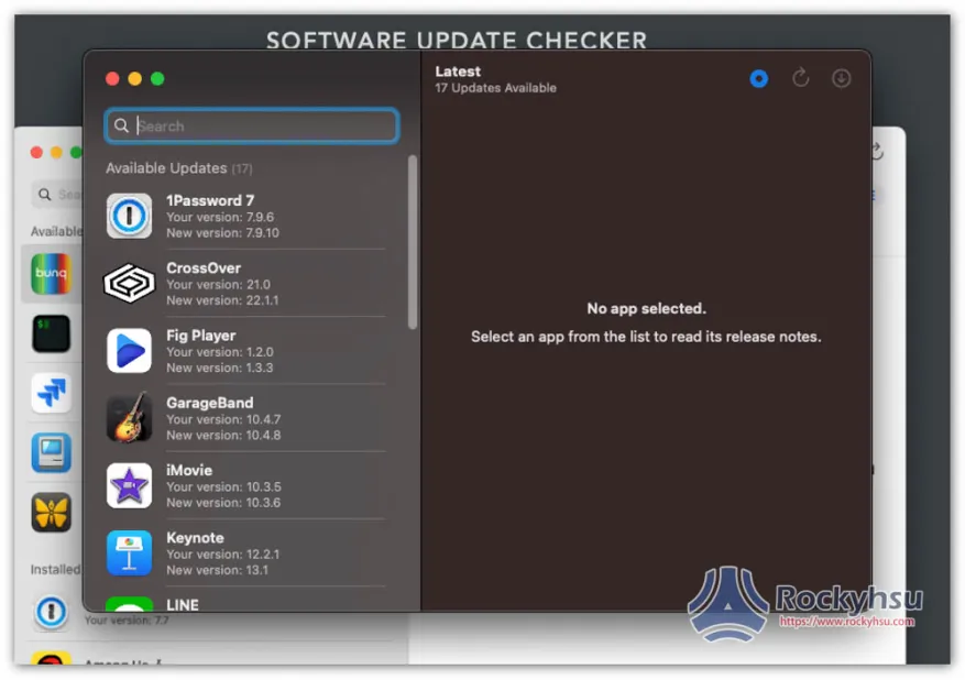 LATEST 追蹤 Mac 已安裝軟體是否有新版，並提供一鍵更新全部功能 - 電腦王阿達