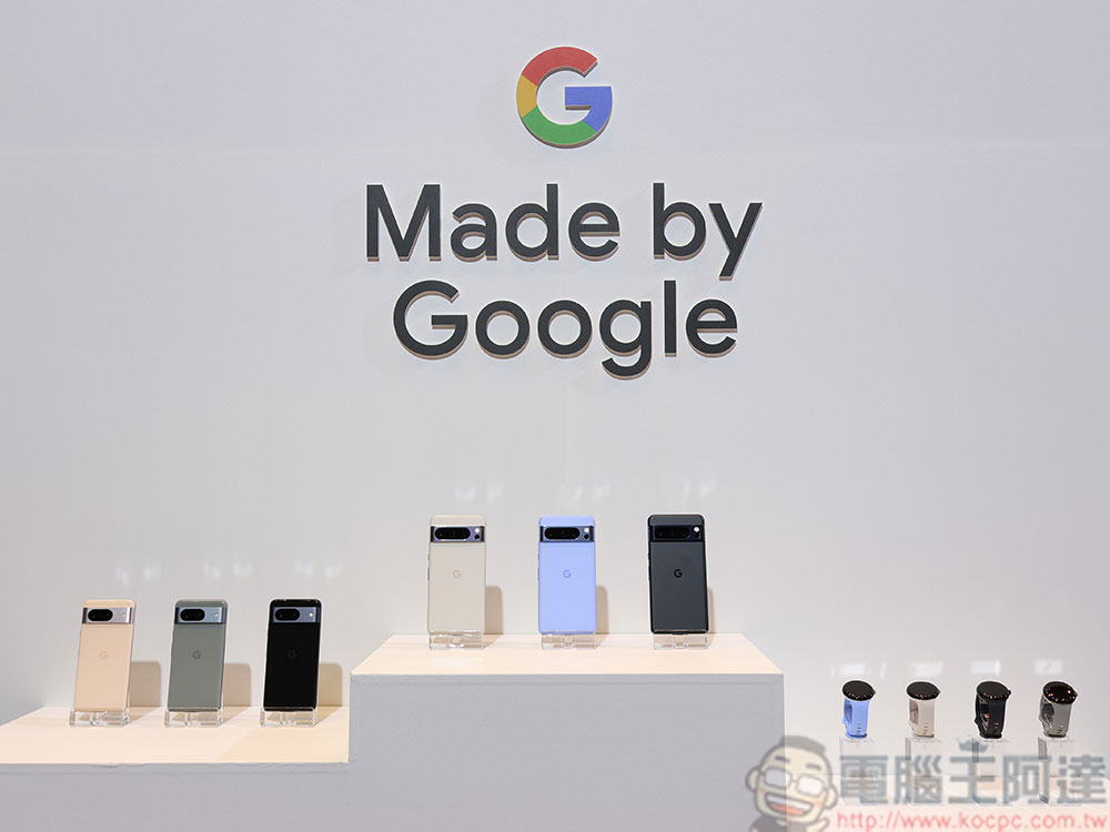 Pixel 8、Pixel 8 Pro 以及第二代智慧手錶 Pixel Watch 2 在台推出，全生態系服務升級日常體驗 - 電腦王阿達