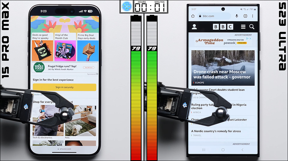 iPhone 15 Pro Max 對決 Galaxy S23 Ultra 電池續航 PK ，誰更持久？ - 電腦王阿達