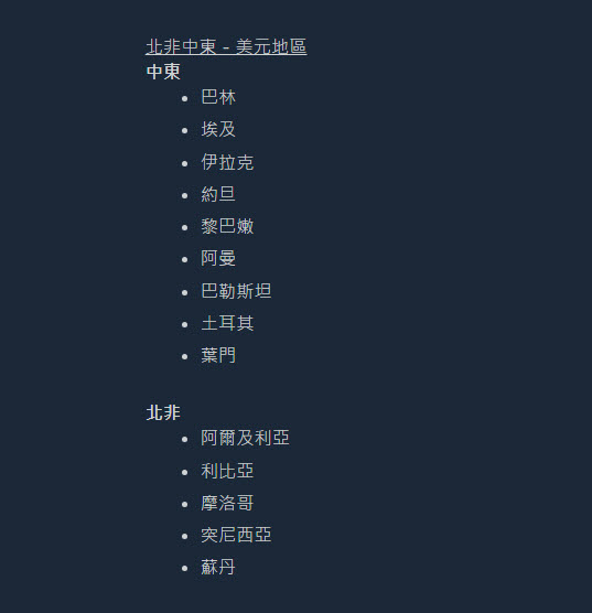 Valve 宣布 11 月下旬 拉丁美洲、中東 / 北非等25個地區Steam商店將改採美元定價 - 電腦王阿達