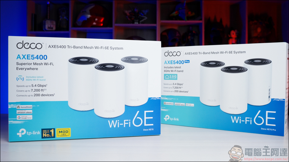 TP-Link Deco XE75 Wi-Fi 6E 高速聯網實測，搶先體驗 6GHz 極致速度的優質入門選擇 - 電腦王阿達