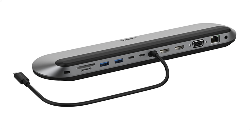 Belkin 11 合 1 USB-C Dock 推出，可作為筆電支架、告別擴充焦慮 - 電腦王阿達