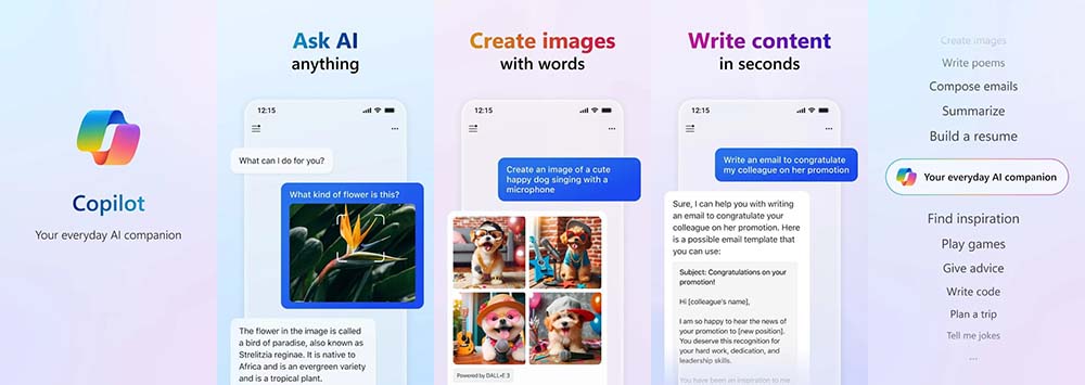 微軟推出 Microsoft Copilot App 版，無需登入就能使用 - 電腦王阿達