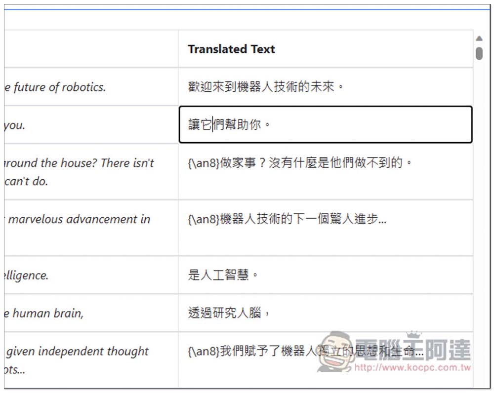 Translate Subtitles 線上免費字幕翻譯工具，一鍵輕鬆將國外字幕翻成中文 - 電腦王阿達