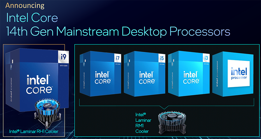 Intel 推出更多第 14 代桌機、筆電處理器成員，65W、35W 和 Raptor Lake-HX 系列 - 電腦王阿達