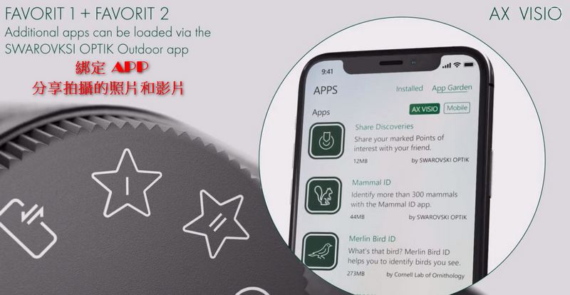 由 AI 驅動的雙筒望遠鏡「AX Visio」可以自動辨識超過 9000 種鳥類，一秒變賞鳥專家 - 電腦王阿達