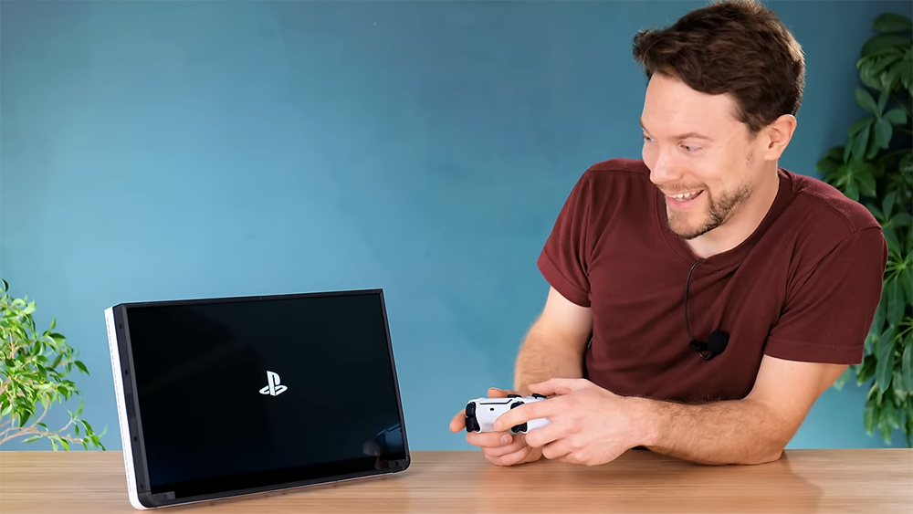 國外 YouTuber 打造出世界首台 PlayStation 5 平板電腦 - 電腦王阿達