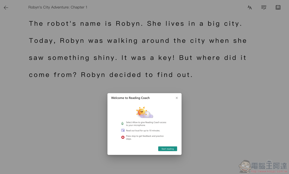 AI 陪你鍛練英文導正口音！微軟免費英文口說練習教練 Reading Coach 使用教學（App、網頁版都能用！） - 電腦王阿達