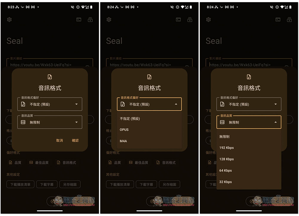 Seal 專為 Android 而生的影片、音樂下載 App，支援超過 1,000 個網站 - 電腦王阿達