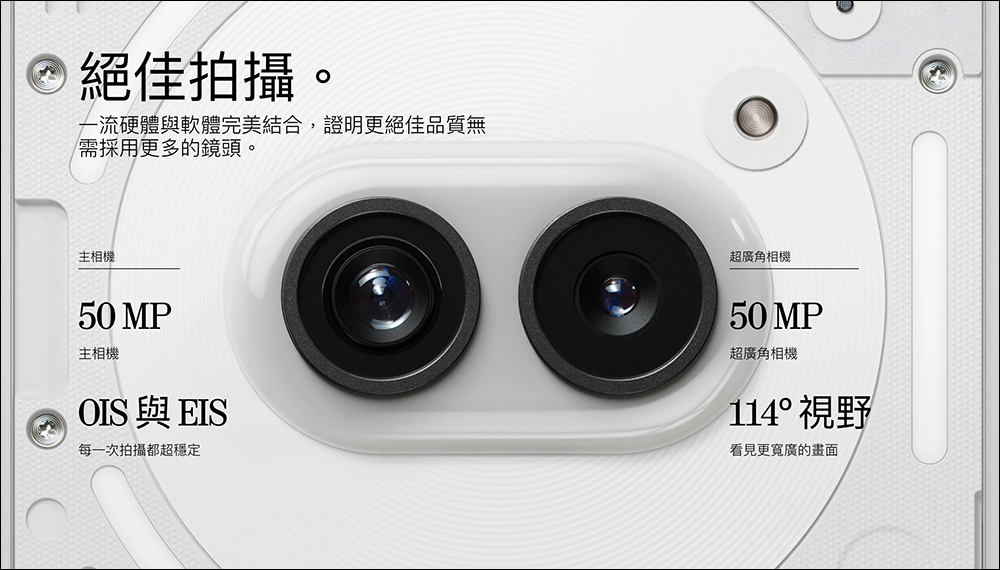 Nothing Phone (2a) 正式發表：客製版天璣 7200 Pro 處理器、雙 50MP 主相機、Glyph Interface 15 項創新功能 - 電腦王阿達