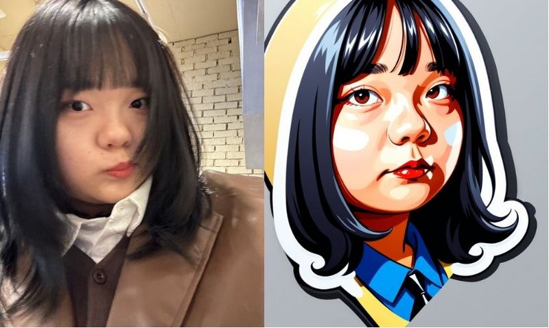 只需要一張圖片就能生成出美系漫畫風格貼紙的免費 AI 服務「 face-to-sticker 」 - 電腦王阿達