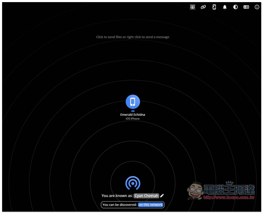 PairDrop 支援跨裝置、不同網路也能用的 P2P 網路傳檔免費工具 - 電腦王阿達