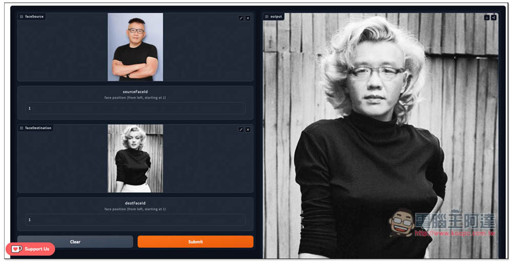 Change Face With AI 透過 AI 實現圖片、影片換臉免費工具 - 電腦王阿達