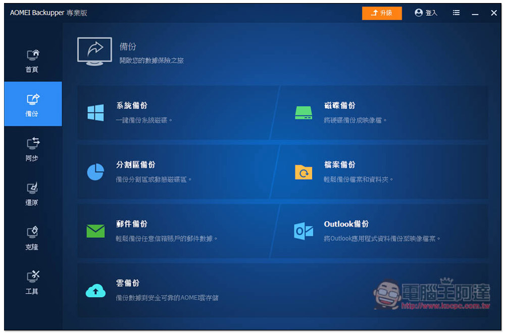 最推 Windows 系統備份還原軟體再度限免！AOMEI Backupper Professional 最新版免費拿 - 電腦王阿達