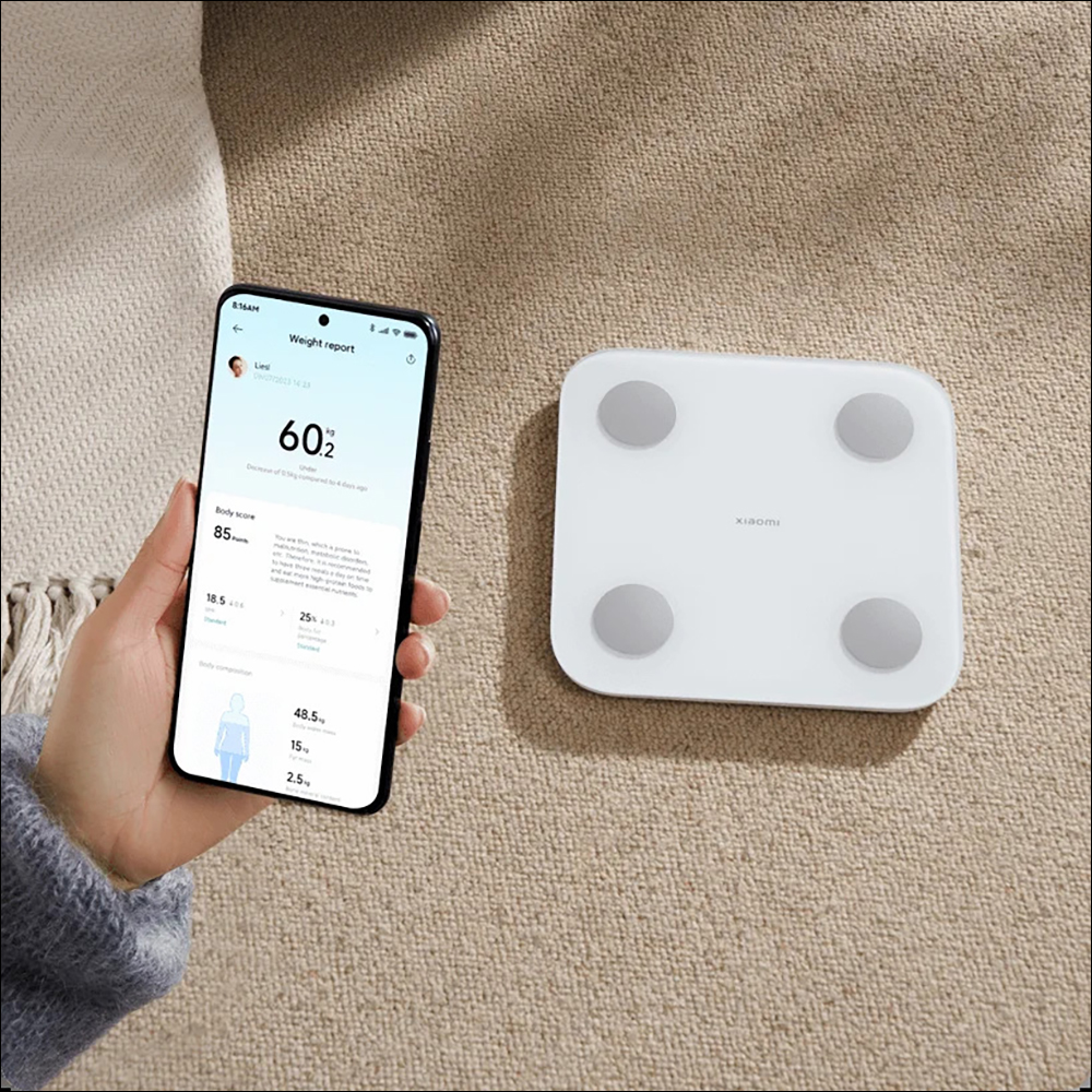 小米 Xiaomi 體脂計 S400 將於 4/1 在台開賣！可分析 25 項身體組成指標，售價 495 元 - 電腦王阿達