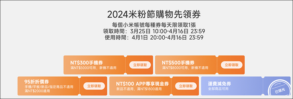 2024 米粉節即將於 4/1 晚間正式開跑！上百款小米熱銷商品優惠，活動懶人包搶先看 - 電腦王阿達