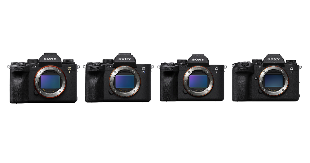 α1、α7S III、α7 IV、α9 III 推送超過 45 項韌體更新