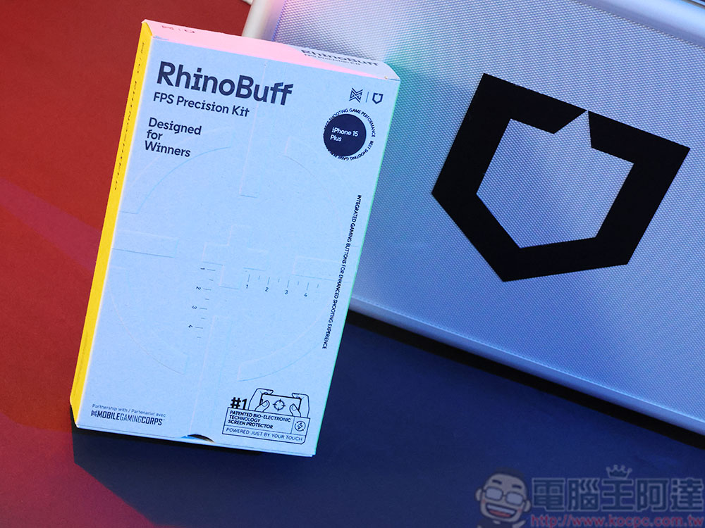 RHINOSHIELD 犀牛盾「RhinoBuff FPS 精準操控套組」開箱：以電感科技跨足電競就是快、狠、準 - 電腦王阿達