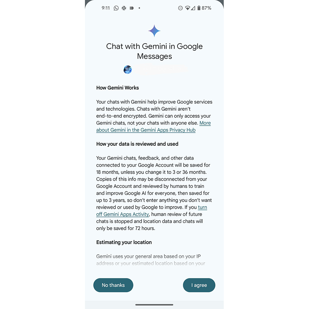 Google Messages 的 Gemini AI 支援正式降臨，猜猜看能給你什麼「生成」幫助？ - 電腦王阿達