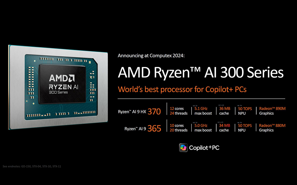 AMD 發表全新 Ryzen AI 300 “Strix” APU 系列，NPU 比高通和 Intel Lunar Lake 還快 - 電腦王阿達