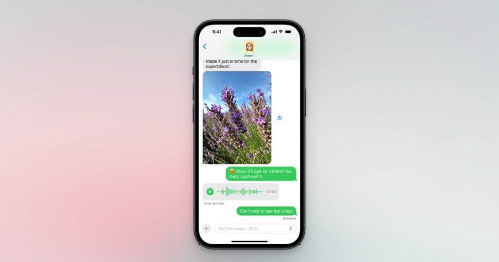 iPhone RCS 訊息支援細節曝光，猜猜泡泡是什麼顏色？ - 電腦王阿達