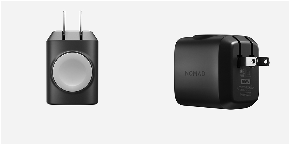 NOMAD 推出內建 Apple Watch 充電器的 65W GaN 快速充電器，雙 USB-C 與 Made for Apple Watch 認證 - 電腦王阿達