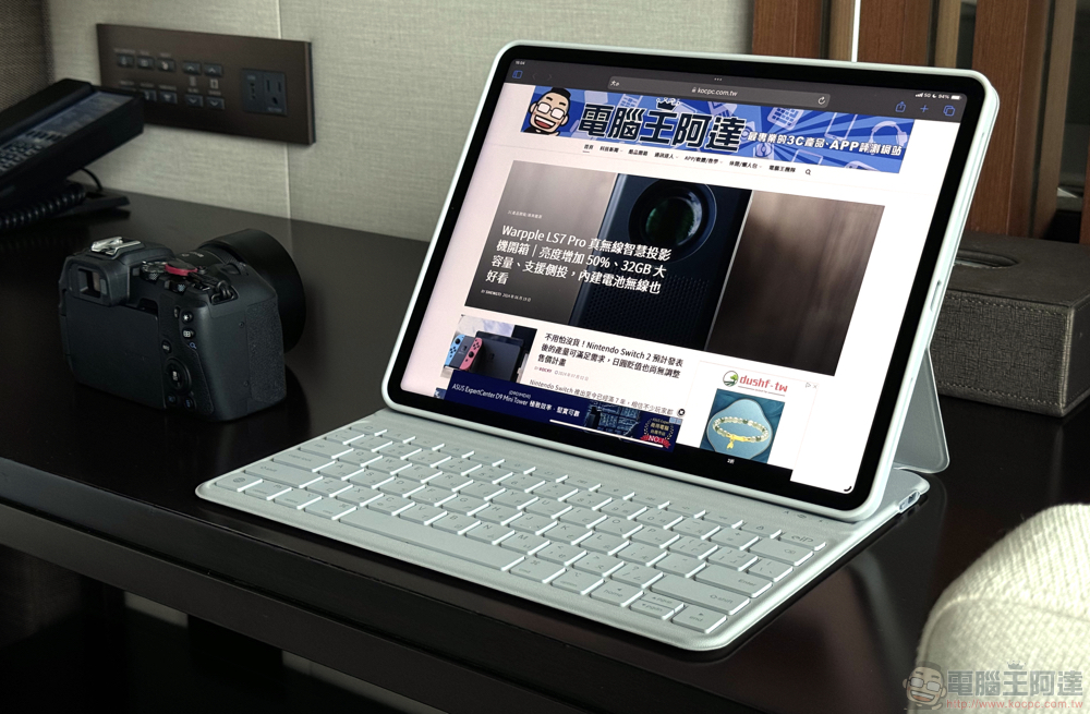 M4 iPad Pro 與 M2 iPad Air 開箱！同場加映：超高 CP 值 eiP Maglite Keyboard 2 與 Pencil 2 搭配心得 - 電腦王阿達