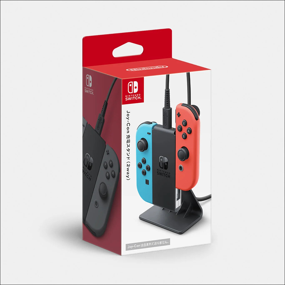 任天堂推出 Switch 主機搭配的 Joy-Con 充電支架，支援站立、平放兩種充電模式（同場加映：FC 控制器 Joy-Con 開放一般民眾購買） - 電腦王阿達