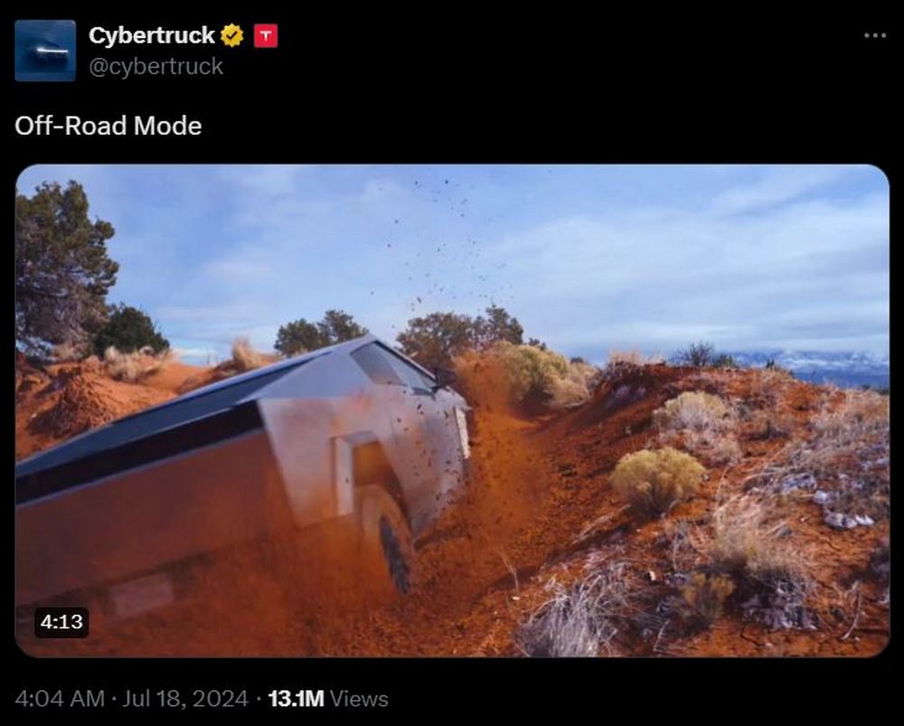 Cybertruck Off-Road 模式解鎖！特斯拉車主的越野新體驗 - 電腦王阿達