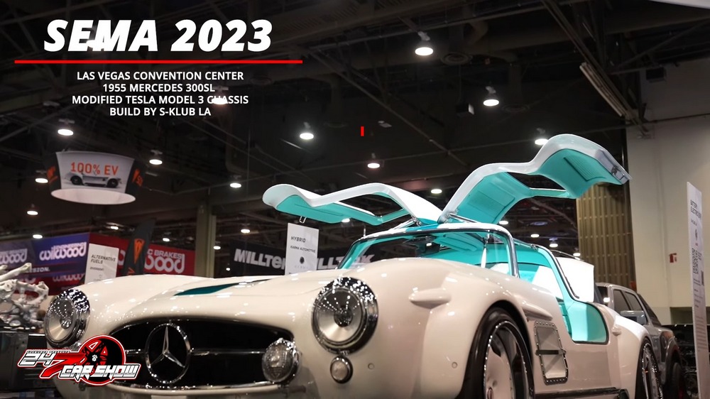 經典重現：爆改特斯拉 Model 3 變身 Mercedes-Benz 300 SL - 電腦王阿達