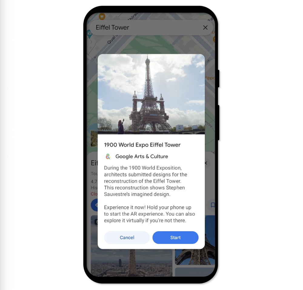 Google Maps 最新 AR 實景功能讓你像刺客教條一樣回到過去觀光 - 結果還真的是跟 Ubisoft 合作開發的！ - 電腦王阿達