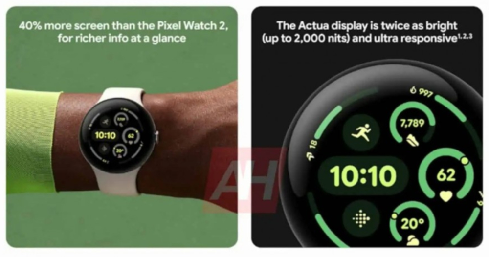 Google Pixel Watch 3 官方宣傳圖