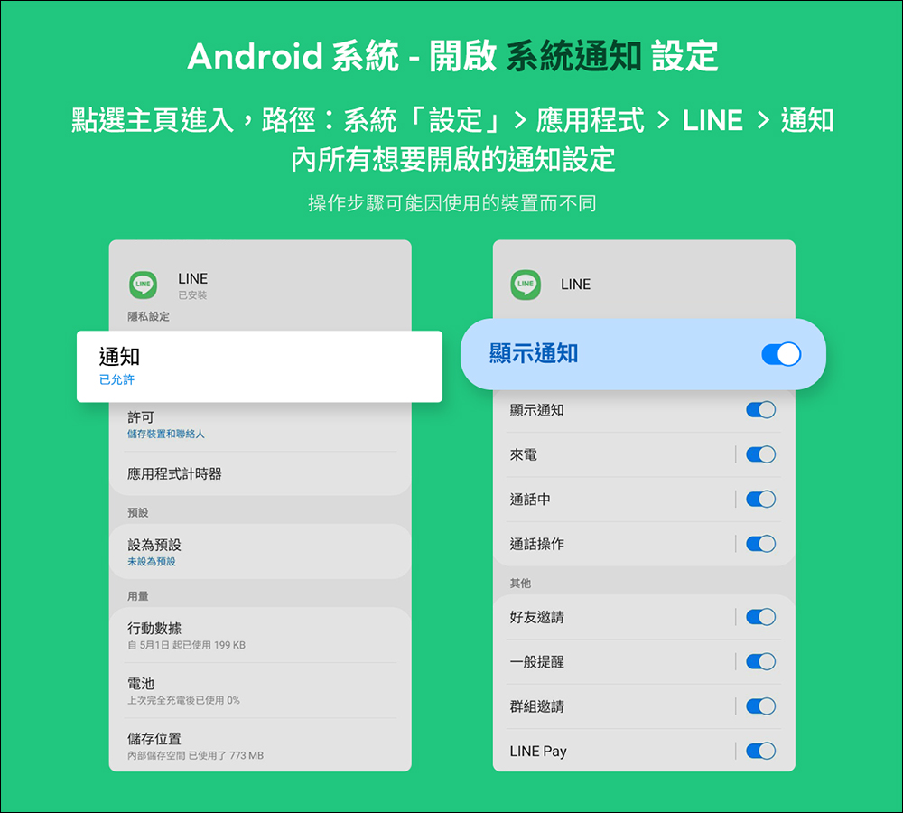 LINE 使用小技巧：掌握這些設定，LINE 通知更即時！ - 電腦王阿達