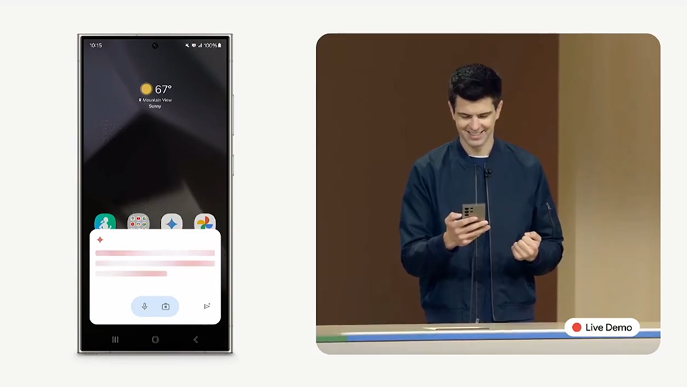 尷尬，Google 直播使用 Galaxy S24 Ultra 展示 Gemini AI 功能時發生 2 次失敗 - 電腦王阿達