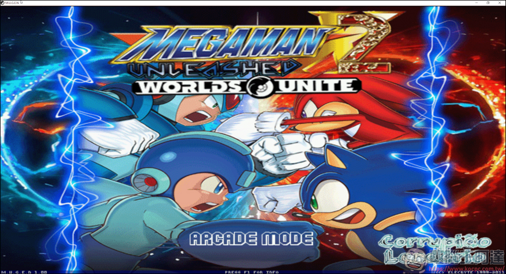 CAPCOM VS SEGA 聯動遊戲？玩家自製的格鬥遊戲 Megaman X Unleashed 2 Worlds Unite - 電腦王阿達