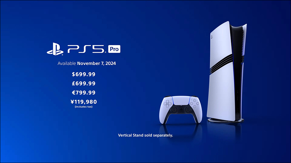 PS5 Pro 正式登場！光線追蹤效能大幅提升，將於 11 月 7 日開賣， 24,280元 - 電腦王阿達