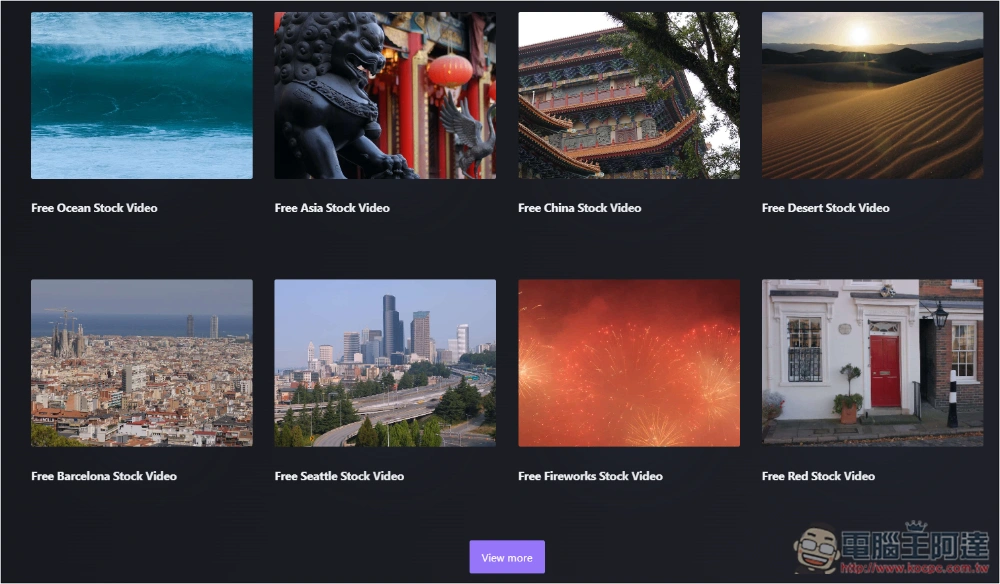 Motion Places 提供超多免費 4K 超高畫質影片素材，商業用途也可以 - 電腦王阿達