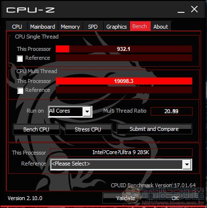 Intel Core Ultra 9 285K 開箱實測：能耗比大幅提升，台積電工藝加持的新桌面端處理器 - 電腦王阿達