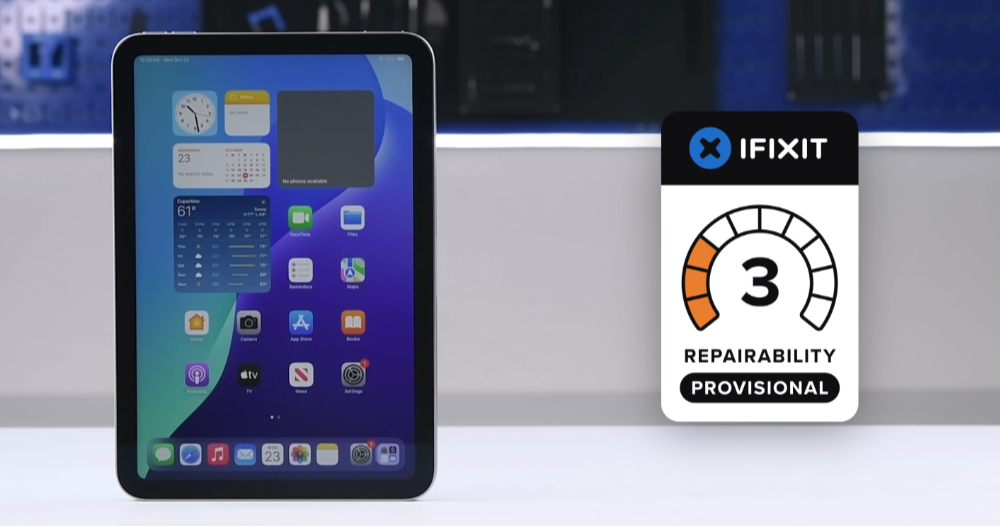 iPad mini 7 果凍顯示問題改進了是因為硬體嗎？iFixit 硬體拆解結果顯示為：「有點玄」 - 電腦王阿達