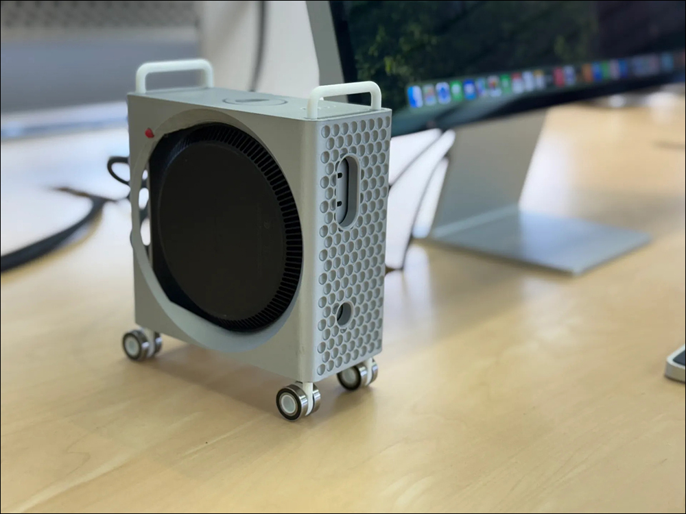 超可愛！M4 Mac mini 變身 Mac Mini PRO ，還有更多 3D 列印解決電源鍵在底部的設計方案 - 電腦王阿達